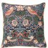 Pillows * | Tapestry Bags Morris Strawberry Thief Cushion Cover Blue