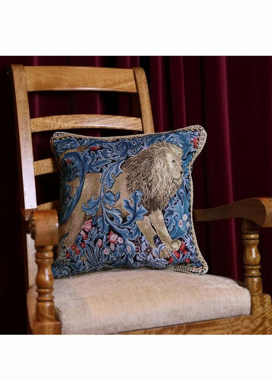 Pillows * | Tapestry Bags Morris The Lion Cushion Cover