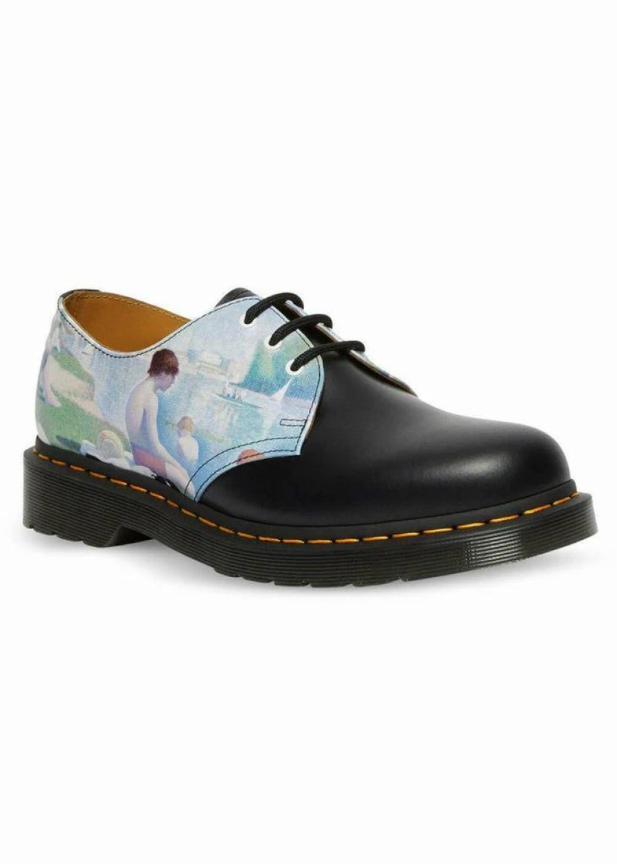 Shoes * | Dr. Martens X National Gallery 1461 Seurat Bathers Shoes Multi