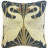 Pillows * | Tapestry Bags Walter Crane Swan Cushion Cover