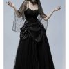 Dresses * | Punk Rave Dark Romance Dress Black