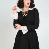 Dresses * | Collectif Marceline 60'S Dress Black