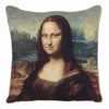 Pillows * | Tapestry Bags Da Vinci Mona Lisa Cushion Cover