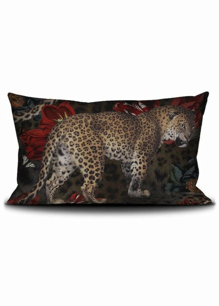 Pillows * | Voglio Bene Fauve Leopard Cushion Cover