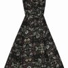 Dresses * | Bright & Beautiful Melissa Nature Nouveau 50'S Swing Dress Multi