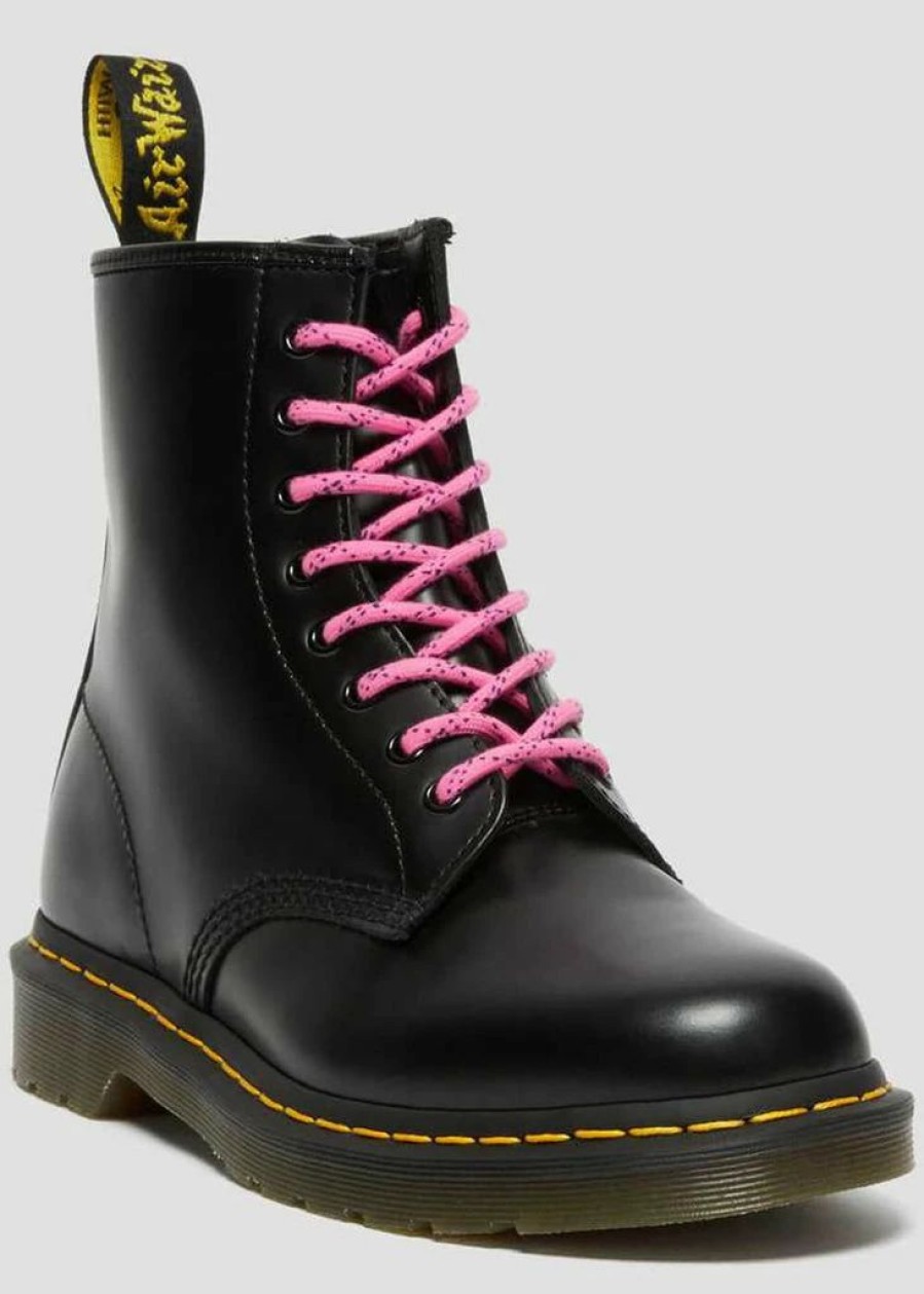 Shoes * | Dr. Martens Round Laces 8 Eyes Pop Pink