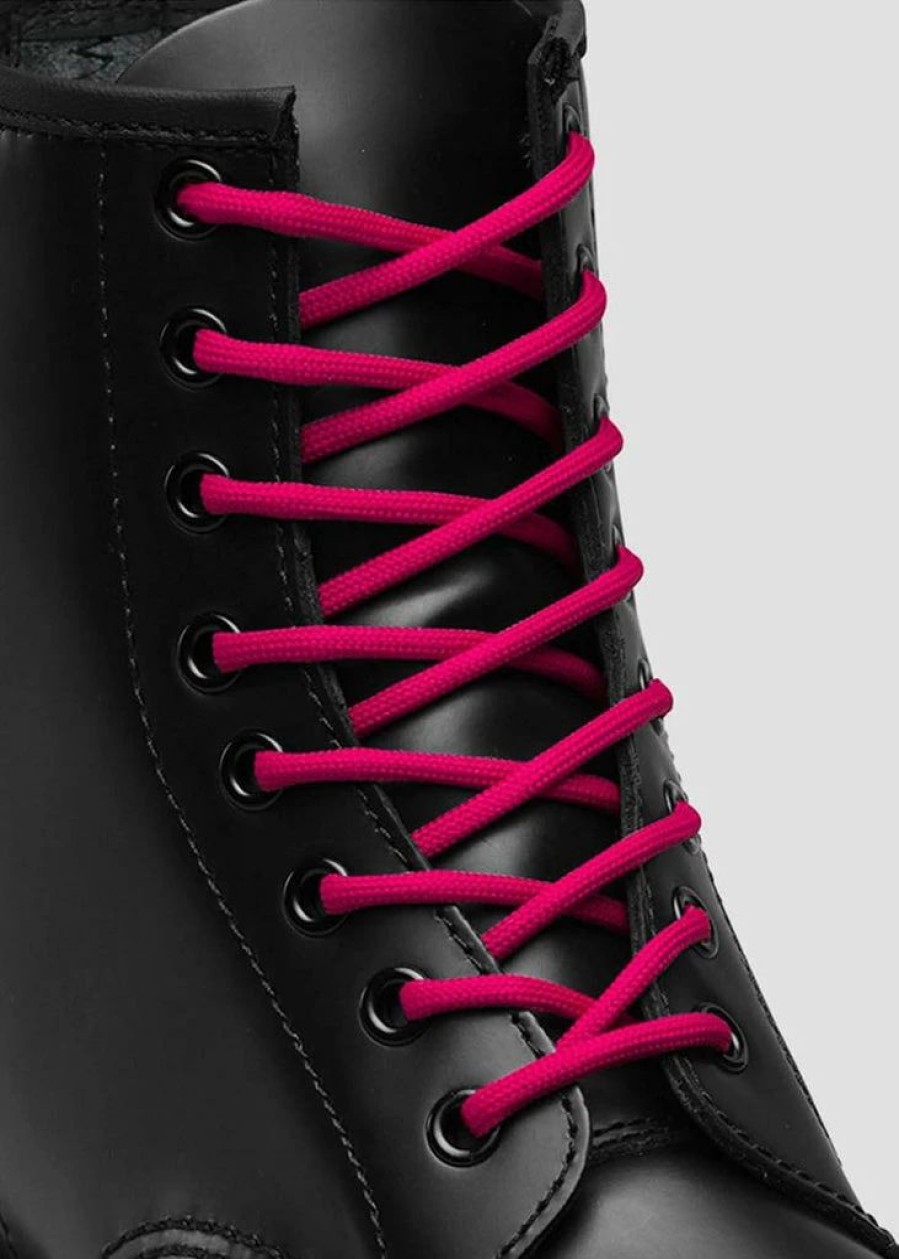 Shoes * | Dr. Martens Round Laces 8 Eyes Pink