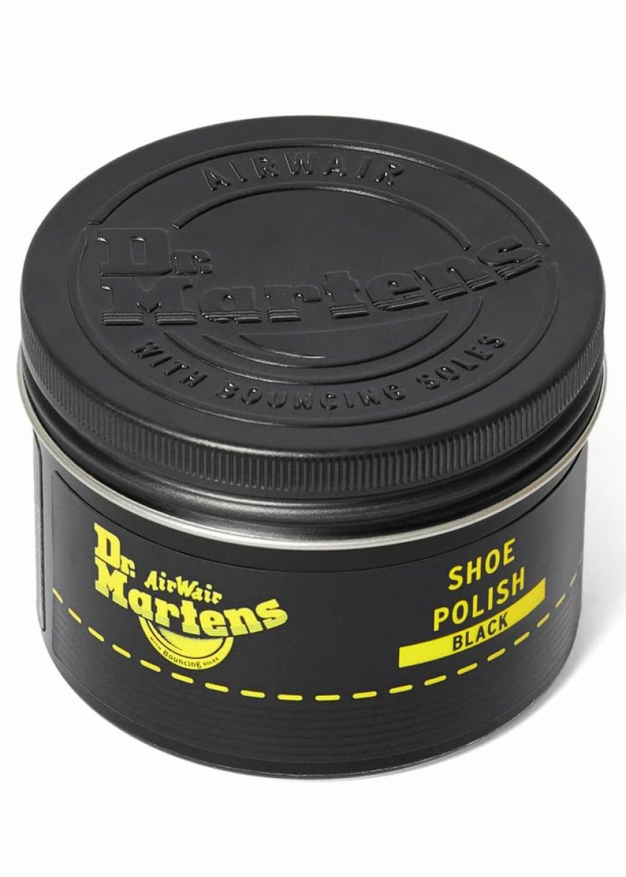 Shoes * | Dr. Martens Shoepolish 100Ml Black