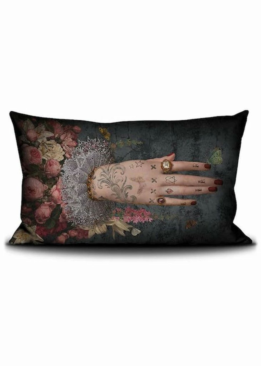 Pillows * | Voglio Bene La Mano Poderosa Cushion Cover