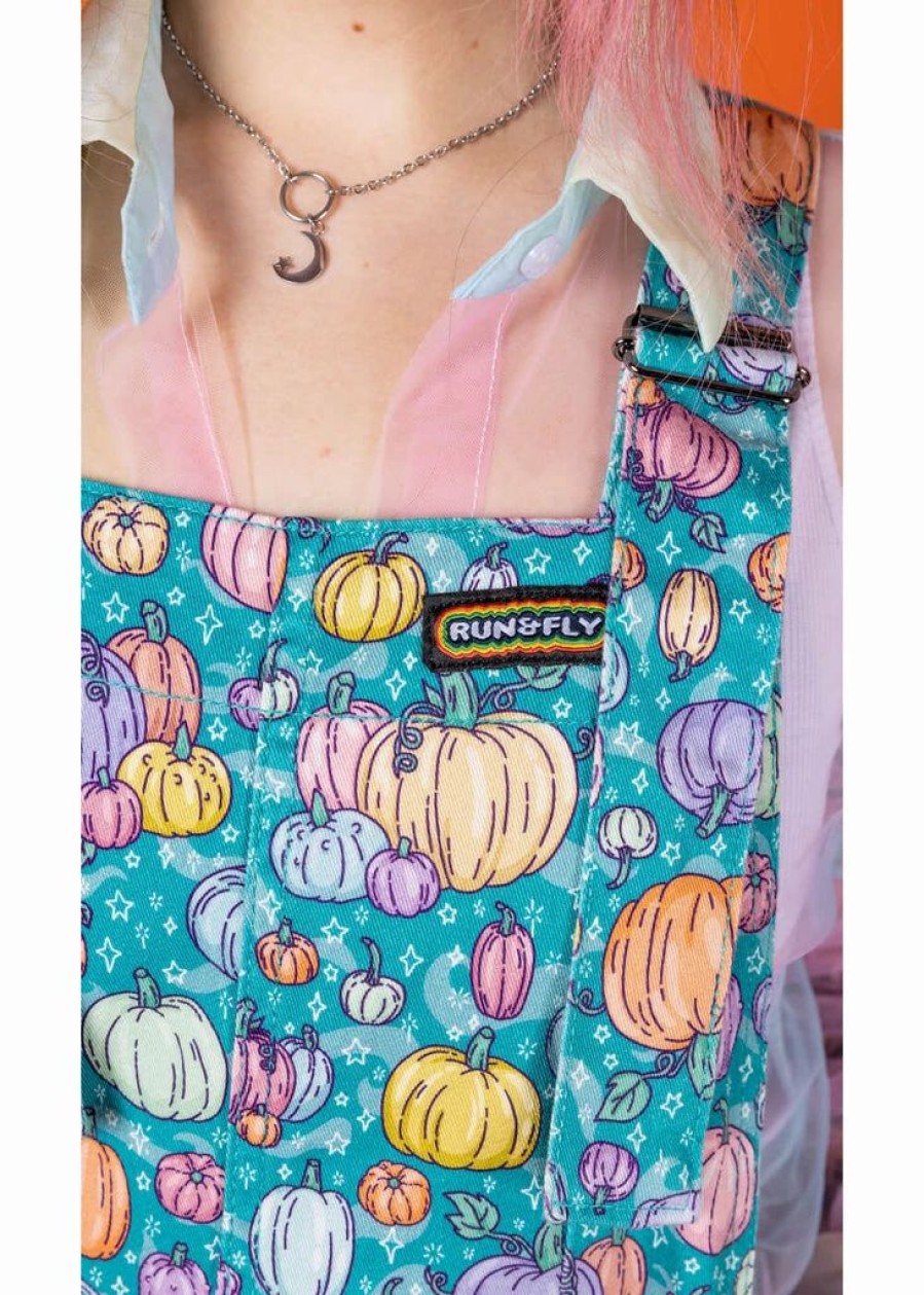 Dresses * | Run & Fly Pumpkin Patch 60'S Pinafore Dress Pastel