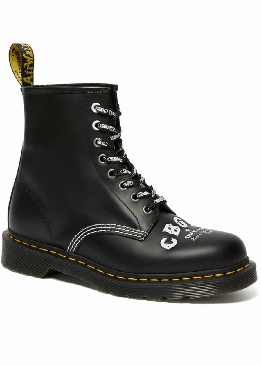 Shoes * | Dr. Martens 1460 Cbgb Smooth Boots Black