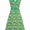 Dresses * | Bright & Beautiful Gracen Holiday Trip 70'S Dress Multi