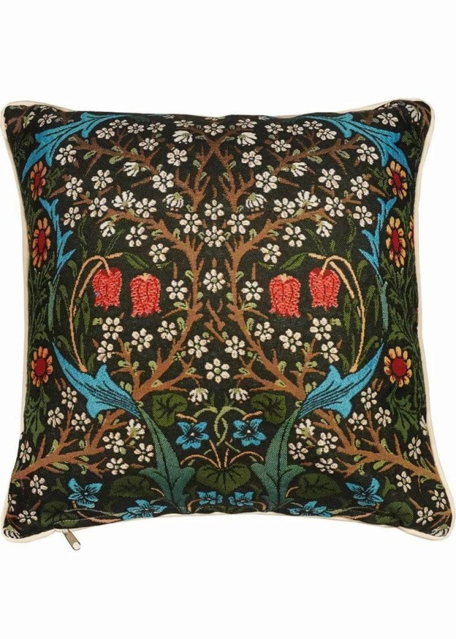 Pillows * | Tapestry Bags Morris Blackthorn Cushion Case