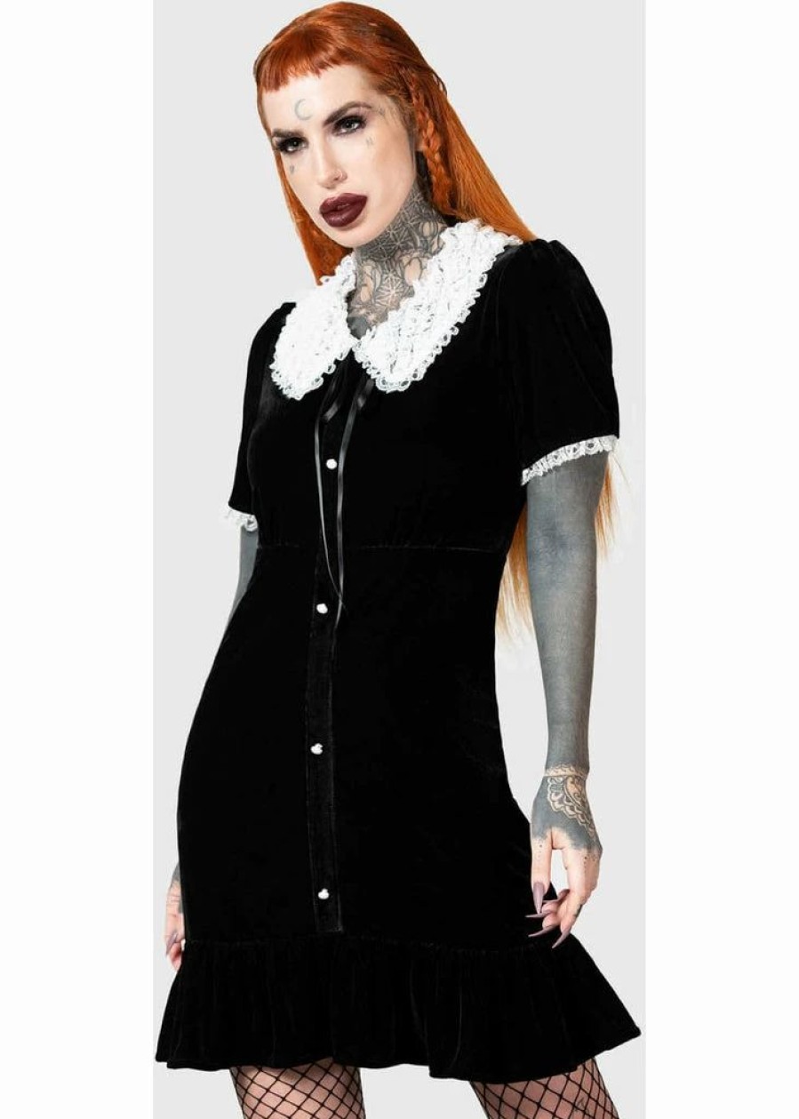 Dresses * | Killstar Trick N' Treat Dress Black