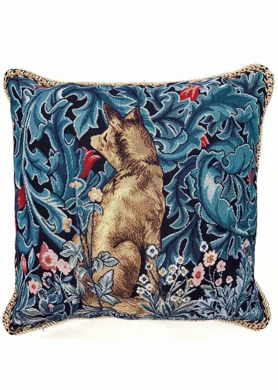 Pillows * | Tapestry Bags Morris The Fox Cushion Cover