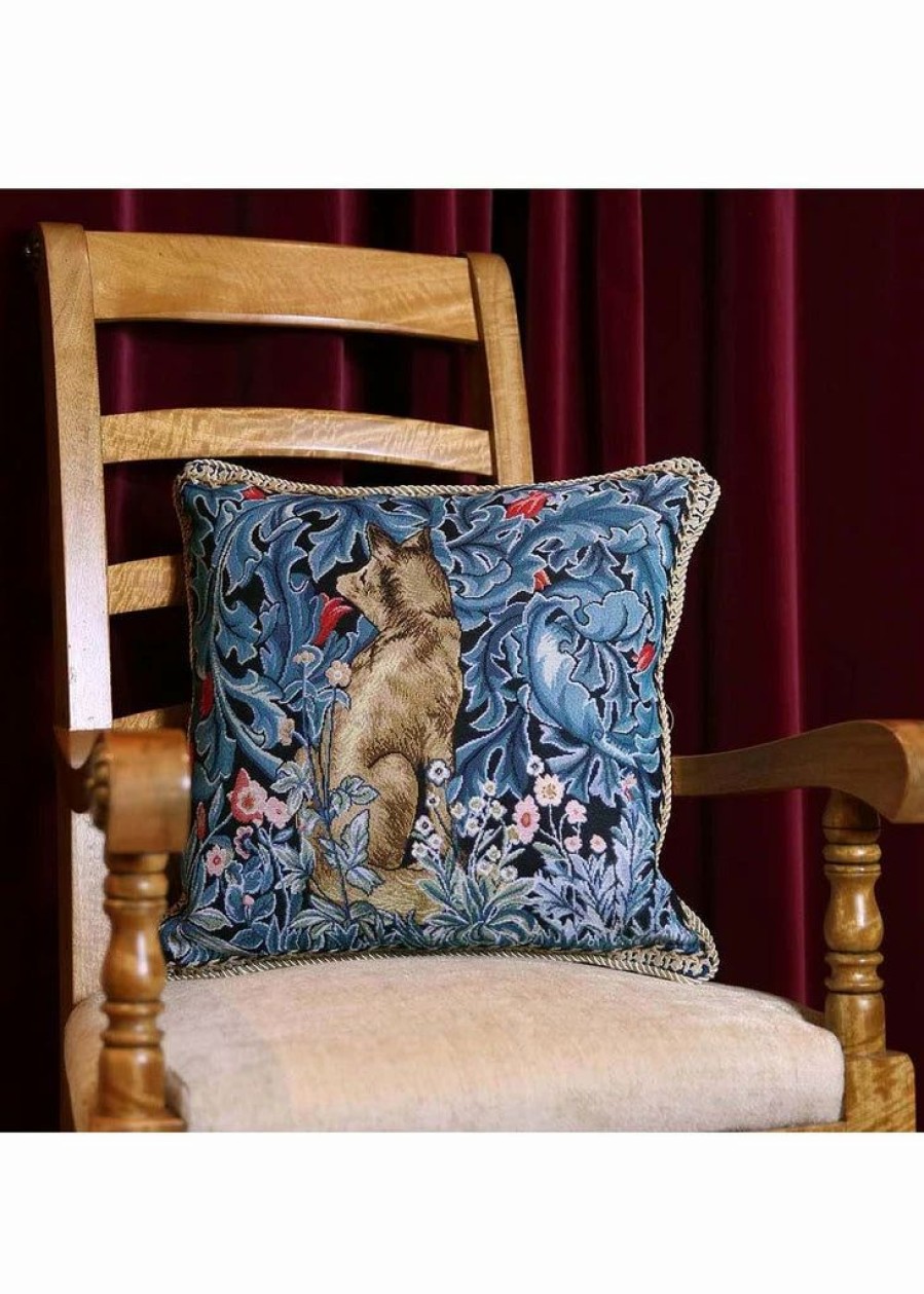 Pillows * | Tapestry Bags Morris The Fox Cushion Cover