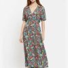 Dresses * | Louche Sakani Floret 60'S Midi Dress Multi