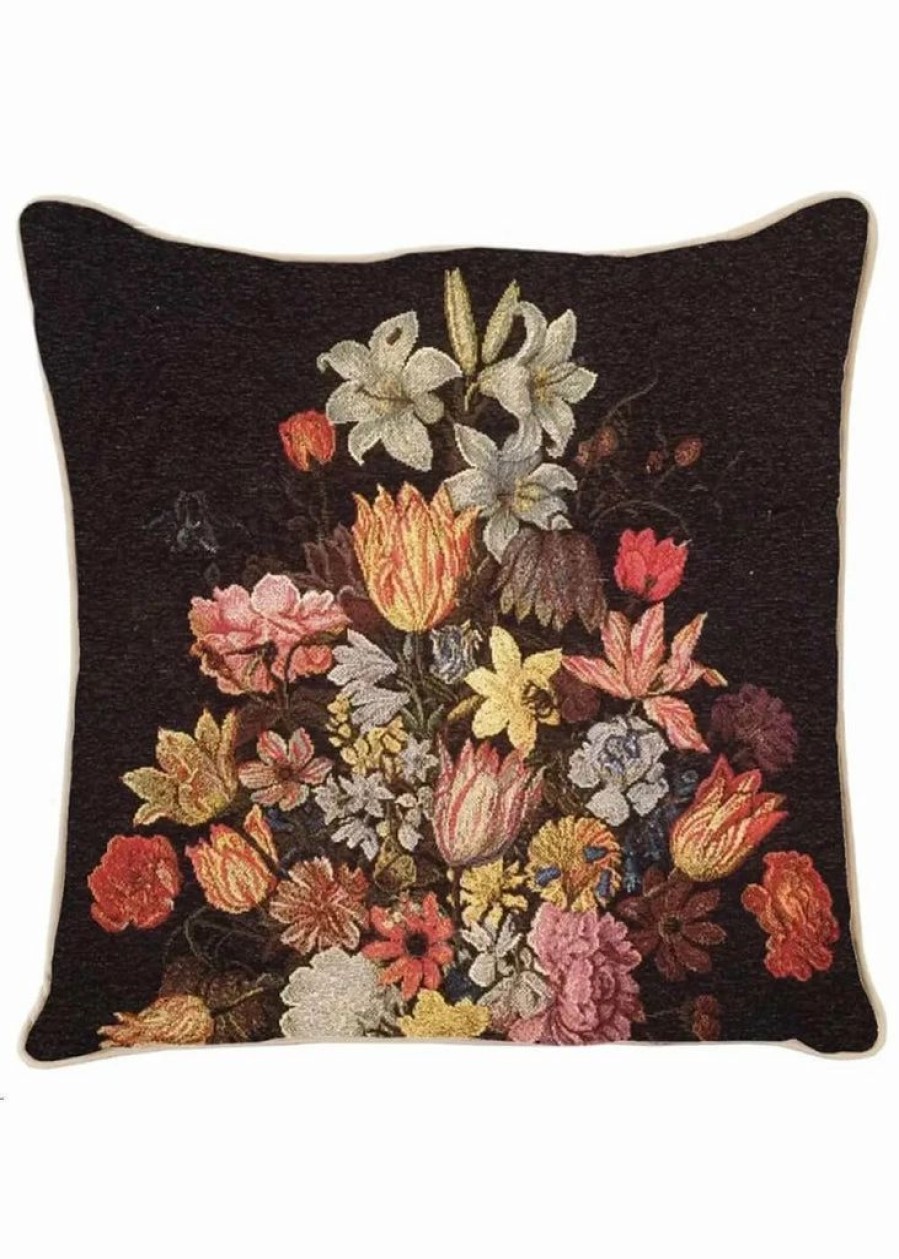 Pillows * | Tapestry Bags Bosschaert Still Life Cushion Case